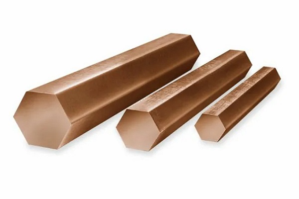 Бронзовый шестигранник 32x400мм БрАМц9-2